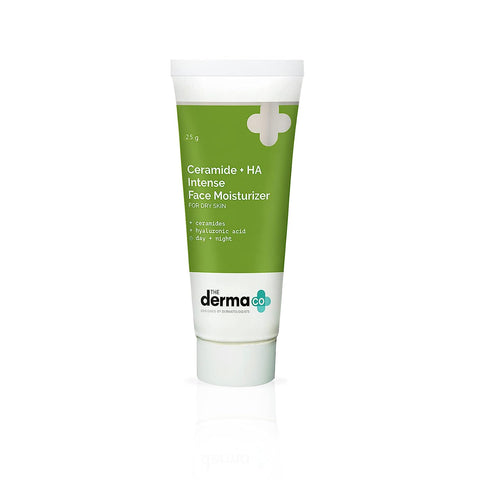 The Derma Co Ceramide + HA Intense Moisturizer for Face, Dry Skin Moisturiser - 25 gm
