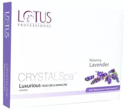 Lotus Professional Crystal Spa Luxurious Pedicure