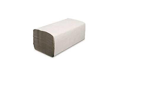 Disposable towels folded towels 2-ply 25 x 23 cm white ZZ-fold paper towels x 3200