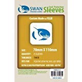 Swan Premium Card Sleeves (70x110mm) - 75 Pack, Thick Sleeves - Felix the Cat, Lost Cities by SWAN PANASIA