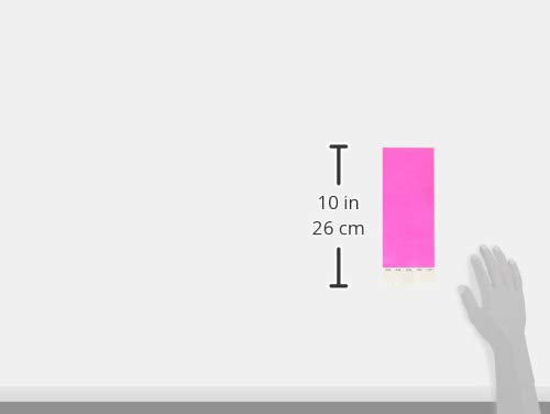 Amscan Event Paper Wristbands, 250 Pieces, Pink, Standard