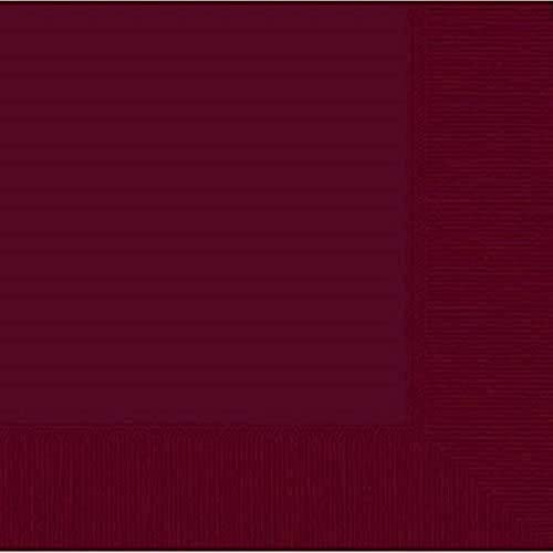 Berry 3-Ply Dinner Paper Napkins - 8" x 8", Pack of 20