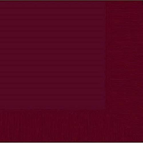 Berry 3-Ply Dinner Paper Napkins - 8" x 8", Pack of 20