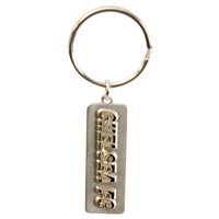 Chelsea Die Stamped Text Keyring - One Size Only