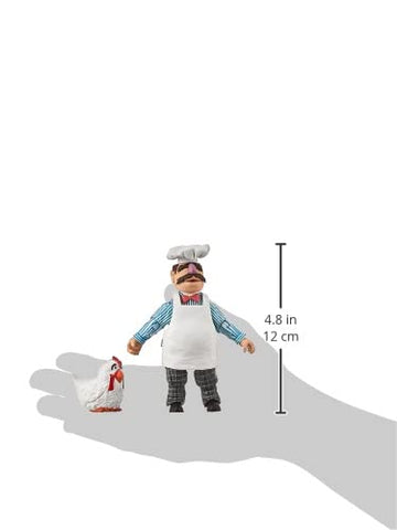 Diamond Select Toys The Muppets Best of Series 2: Swedish Chef with Kitchen Action Figure, Multicolor Small