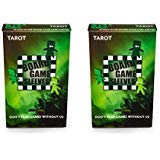 Arcane Tinmen Tarot Non-Glare Board Game Card Sleeves - 70mm x 120mm - Bundle of 2 - 100 Sleeves Total