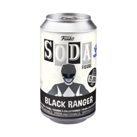 Funko Soda Vinyl: Mighty Morphin' Power Rangers - Black Ranger Sealed Can *Chase Possible Shop Exclusive