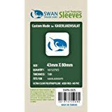 Swan Card Sleeves (43x80mm) - 160 Thin Sleeves
