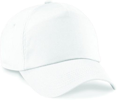 Listers Schoolwear Kids Plain Baseball Cap Girls Boys Childrens Hat School P.E. Summer Adjustable - Black - White - Red - Blue - Yellow