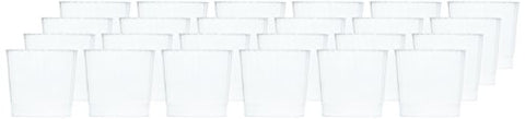 Premium Quality Boxed Tumblers | Clear | 9oz. | Pack of 24 | Party Supply