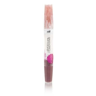 Maybelline SuperStay Powergems Gloss ( Color + Gloss ) 956 Plum Pearl