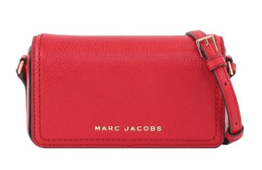 Marc Jacobs H107L01FA21 Groove Savvy Red With Gold Hardware Women's Crossbody Bag