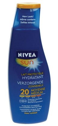 Nivea Sun Hydrating Sun Lotion SPF 20 waterproof UVA UVB protection creme 200ml