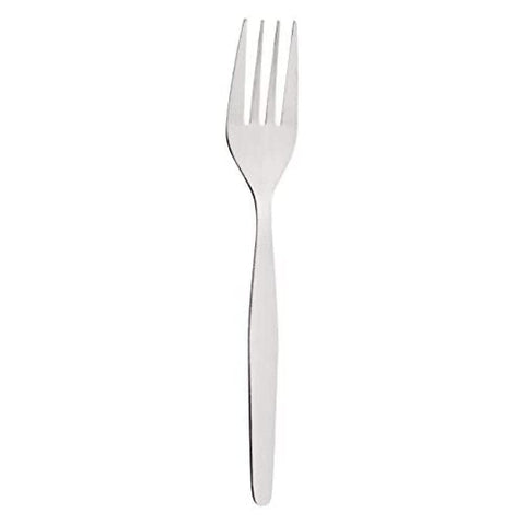 Olympia Kelso Children's Fork (Pack of 12), 145(L)mm, Silver, Children's Cutlery, High Polished 18/0 Stainless Steel, Sleek Polished Design, Commercial & Home Use, CB064