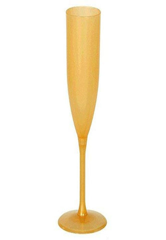 Amscan Rocking New Year Party Champagne Glass, Gold, 5 oz