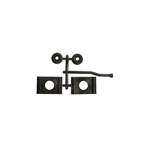 A.S.F.(R) Bettendorf 50-Ton Fully Sprung Metal Trucks -- 33 Smooth Back All Metal Non-Magnetic Wheels"