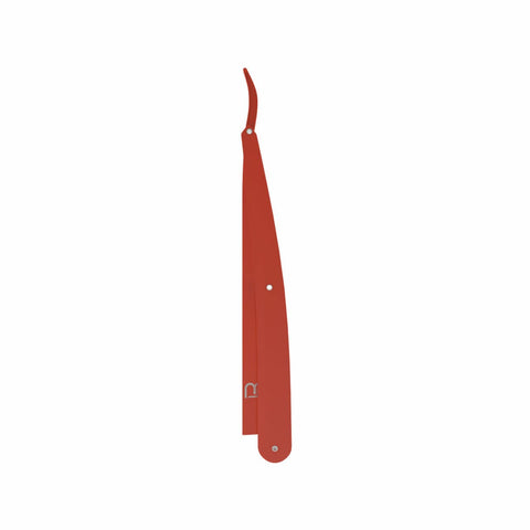 L3 Straight Razor Holder - Excellent Grip and Control - Precision Shaving Control - Level Three Straight Razor Holder (Red)