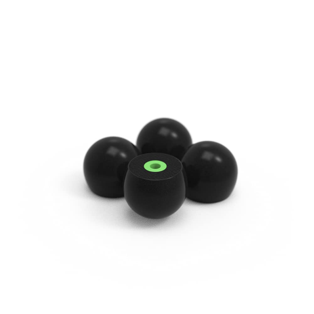 Flare Audio Earplug Replacement Memory Foam Tips - 2021 Models Onwards - Standard Size 2 Pairs