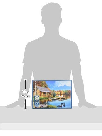 Cobblehill 85022 500 pc Loon Lake Puzzle, Various