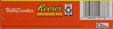 Betty Crocker REESE'S Brownie Mix With REESEÃƒÆ’Ã‚Â¢ÃƒÂ¢Ã¢â‚¬Å¡Ã‚Â¬ÃƒÂ¢Ã¢â‚¬Å¾Ã‚Â¢S Peanut Butter Chips, 16 oz