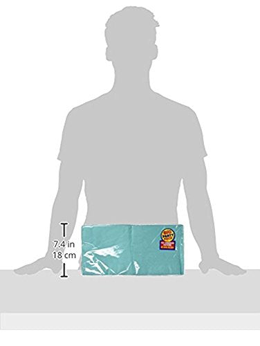 amscan Big Party Pack 250 Count Luncheon Napkins, Robbins Egg Blue
