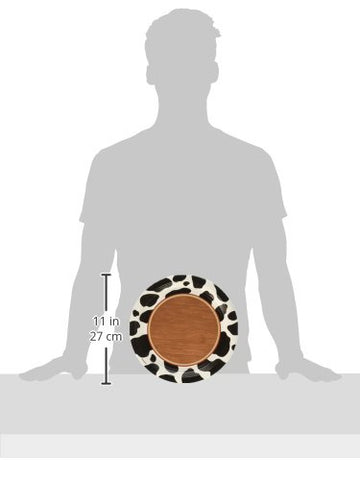 Yeehaw Round Plates - 10.5" (Pack of 8) - Premium Quality, Durable & Stylish Party Plates - Perfect for Western-Themed Events, BBQs, and Celebrations