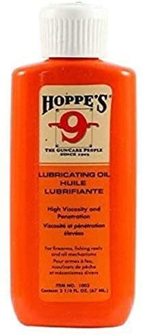 Hoppe's Oil Combo Pack - No. 9 Precision Bundled with 2-1/4 oz Refill 2oz No 9 Cleaning Solvent