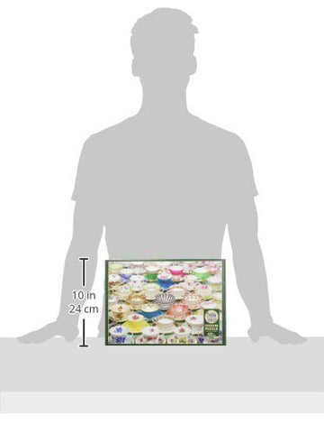 Cobblehill 80034 1000 pc Teacups Puzzle, Various