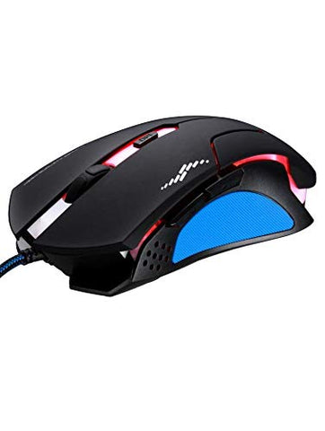 6 Button Colorful Backlight Optical Wired Gaming Mice