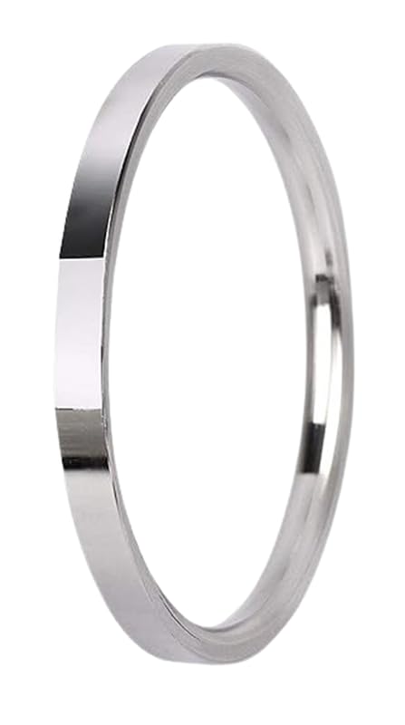 BISMAADH Amritsar Sterling Stainless Steel Kada for Men 7mm Thickness (7.0)