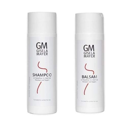 Gisela Mayer synthetic hair care set, shampoo 200 ml and balm 200 ml