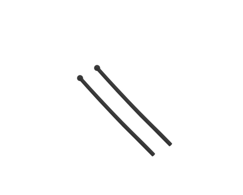 BEHLINE Silicone Replacement Temple Tips Sleeves Ear Cover fit for Eyeglasses Sunglasses Air Spirit Titaniums Frames,Glasses Earsocks (Black)