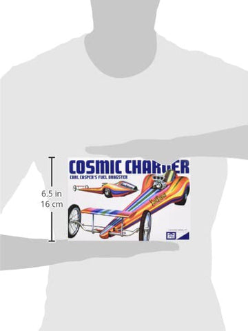 Platz MPC MPC826 1:25 Scale Carl Casper's Cosmic Charger Rail Dragster Model Kit