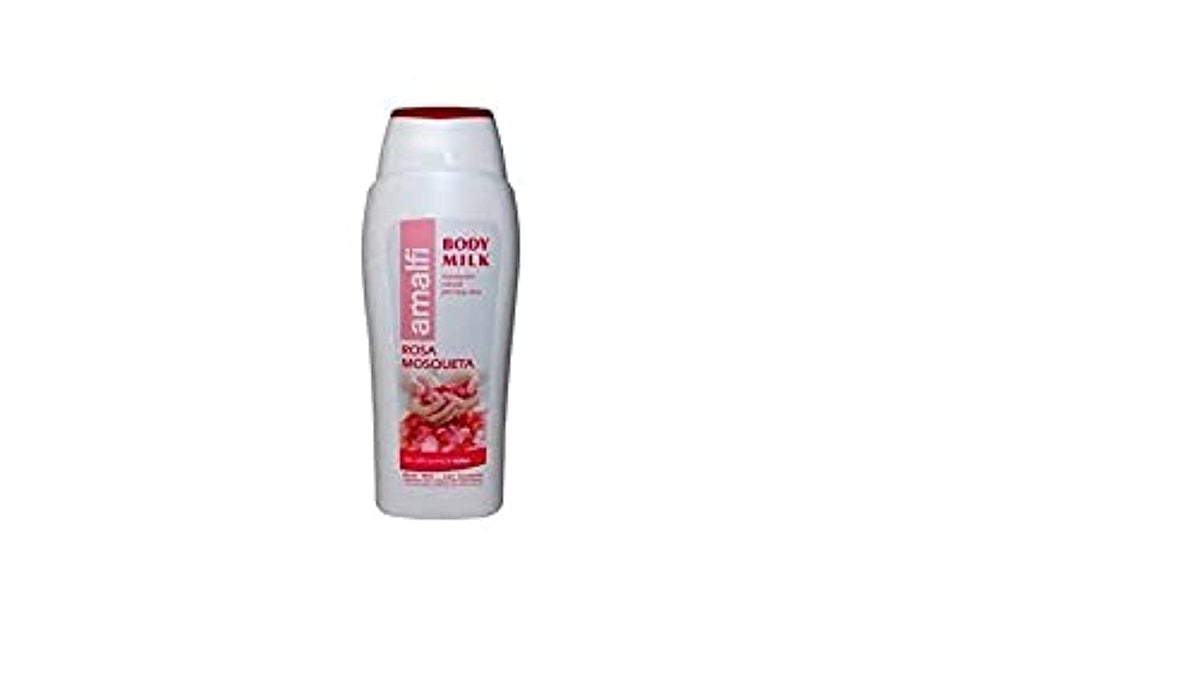 Amalfi Rosa Mosqueta Vegan Natural Body Lotion - Eco-Friendly & Recyclable Packaging, 16.9 fl oz