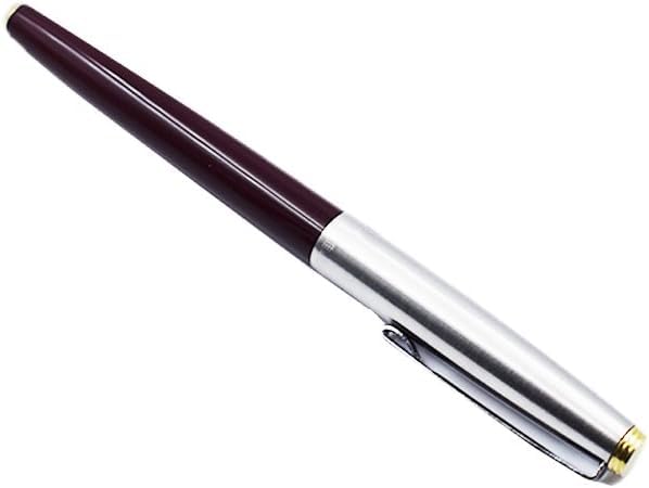 BWESOO Black Fountain Pen Hero Fine Nib Signature Pens Calligraphy Pens Ideal Gift Adorable Quality and Practical Durability and Fashion, 139x12mm Fountain Pens