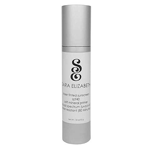 Sara Elizabeth Suncare MATTE FINISH sheer tinted spf 40 soft mineral primer