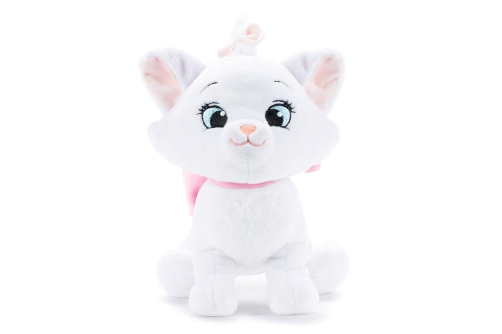 Disney Marie 25cm Medium Size Soft Toy Character from The Aristocats, White