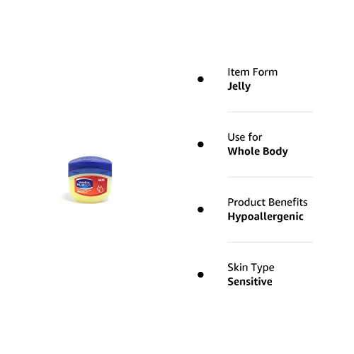 Vaseline Petroleum Jelly With Nourishing Vitamin E BlueSeal 3.4 oz (100ml) (1-Pack)