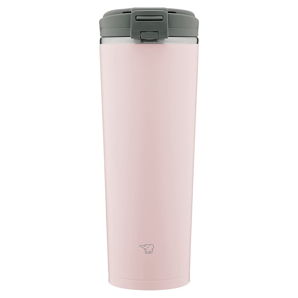 Zojirushi SX-KA40PM Stainless Carry Tumbler, 14 Ounce, Vintage Rose