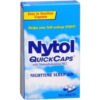 Nytol QuickCaps Night Time Sleeping Aid, 16 Caps (Pack of 3)
