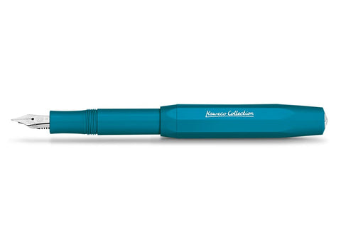Kaweco Collection Fountain Pen - Cyan - Medium Nib (M)