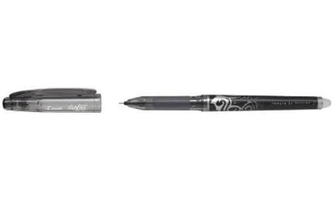 Pilot Frixion Point Erasable Rollerball 0.5 mm Tip - Black, Pack of 5