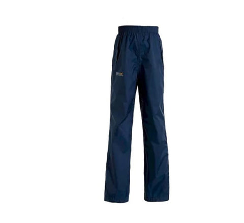 Regatta Kids Pack It Waterproof Overtrousers - 11-12 Yrs Blue (Midnight)