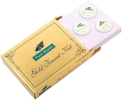Gold Facial Kit Face Mask Massage Cream Face Gel Face Scrub Exclusice Facial Kit Pack of 80g+40ml