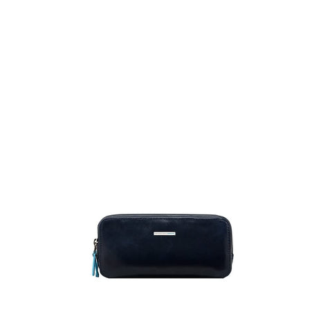Piquadro Case with Three Dividers, Dark Blue, One Size