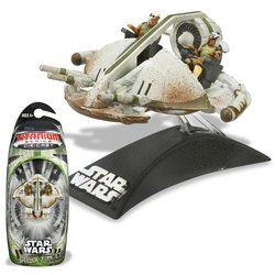Star Wars Die-Cast Metal TITANIUM Series SWAMP SPEEDER VEHICLE