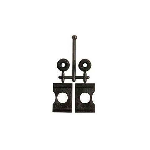 A.S.F.(R) Bettendorf 50-Ton Fully Sprung Metal Trucks -- 33 Smooth Back All Metal Non-Magnetic Wheels"