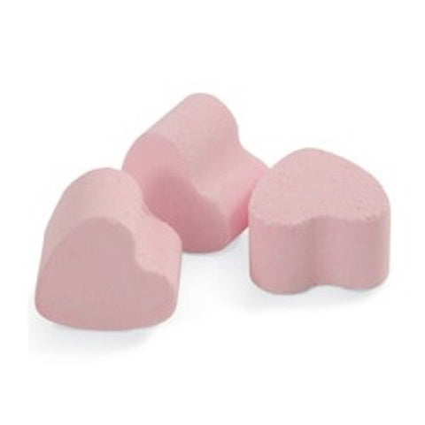 24 x Rose Scented Bath Hearts Fizzers Mini Bombs 10g Each