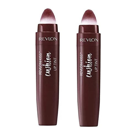 Pack of 2 Revlon Kiss Cushion Lip Tint, Wine Trip 270