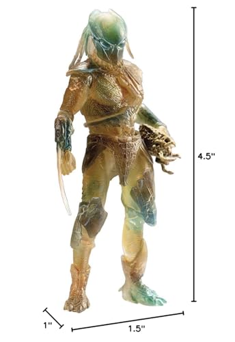 Hiya Toys Predators: Active Camouoflage Falconer 1:18 Scale Action Figure, Multicolor